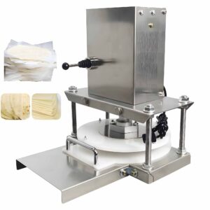 haywhnkn electric pizza dough pastry press machine 8.66'' dough roller sheeter dough pastry presser dough sheeter pizza press making machine 110v