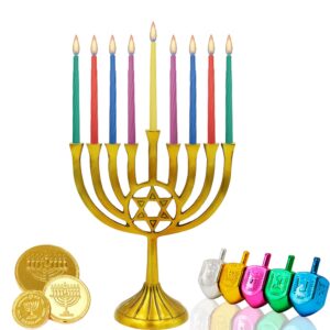 The Dreidel Company Jerusalem Hanukkah Candles Menorah Candles Chanukah Candles 44 for All 8 Nights of Chanukah (Single)