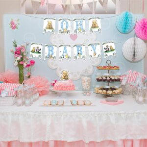 Winnie Oh Baby Banner for The Pooh Baby Shower Decorations Classic Winnie 1 St Birthday Party Supplies Cute Winnie Banner For Winnie Bee Theme Party Banners and Signs