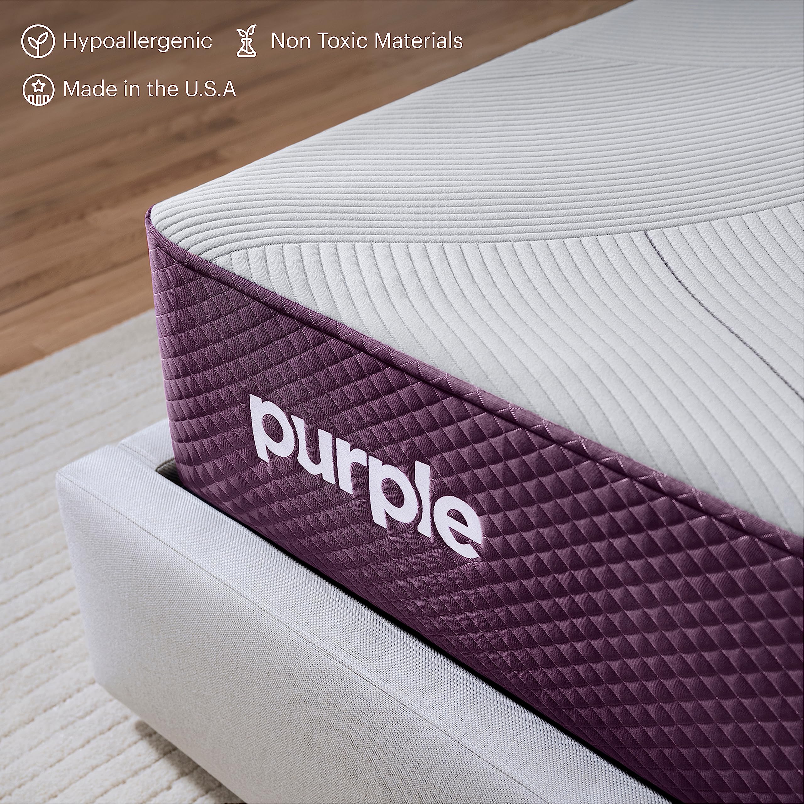 Purple Restore Mattress (Firm) – Full, GelFlex Grid, Better Than Memory Foam, Temperature Neutral, Responsiveness, Breathability, Made in USA