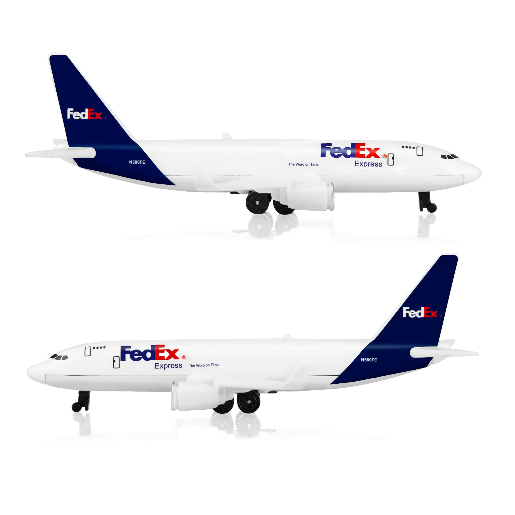 EcoGrowth Model Planes FedEx Plane Model Airplane Plane Aircraft Model for Collection & Gifts