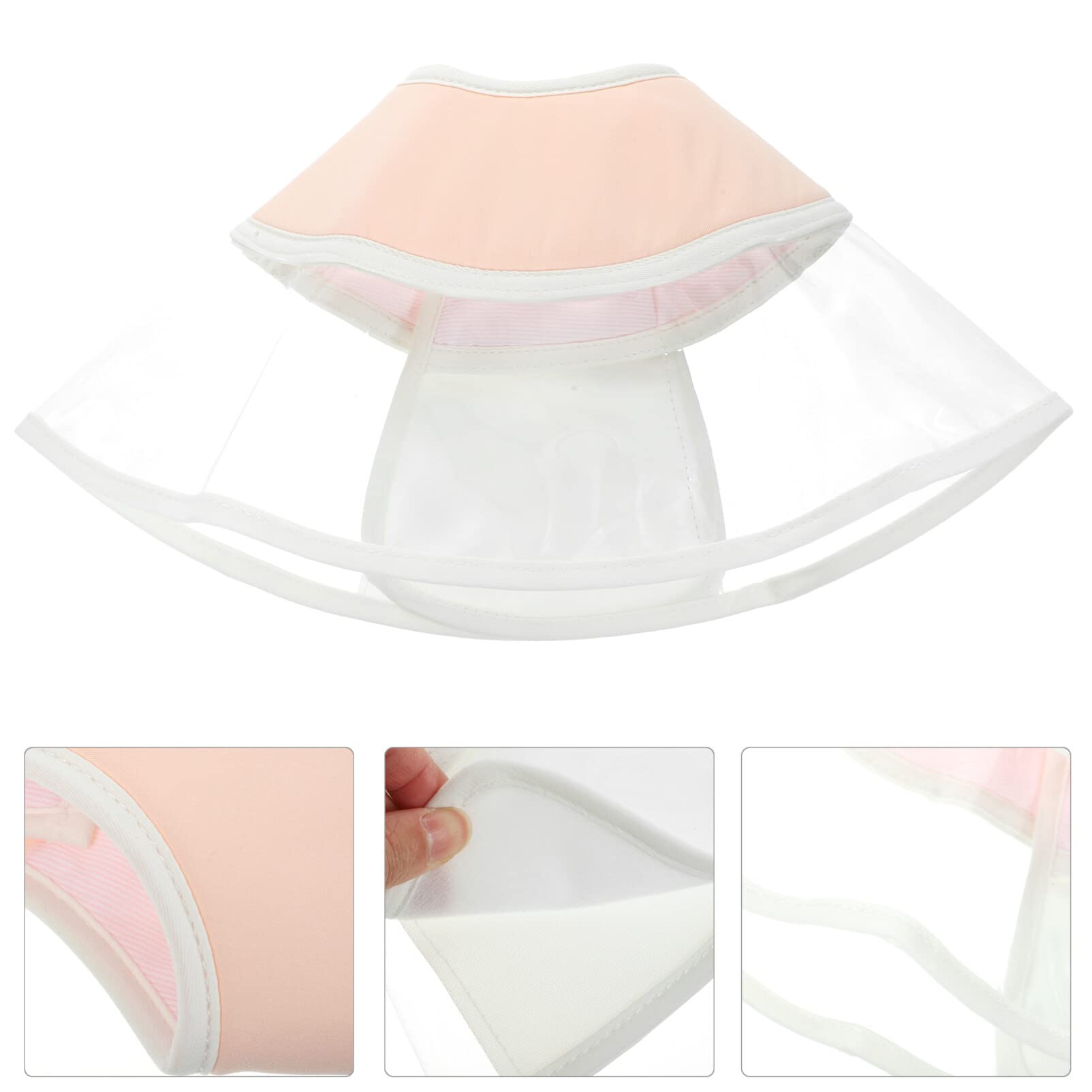 POPETPOP Compound Cone Collar Cat Neck Circle Surgery Recovery Collar Cat Neck Cone Dog Cone Pet Recovery Collar Pet Supply Pet Collars Cat -Licking Collar -Scratch PVC Neck Ring