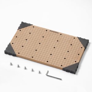 Genmitsu CNC MDF Spoilboard for 3018-PROVer V2, 300 x 180 x 12mm, M6 Holes (6mm), Screws are Included