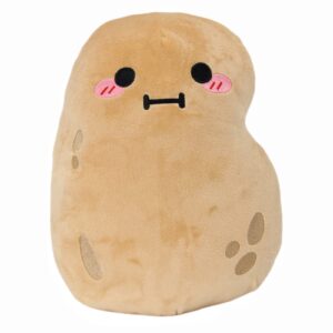 whrigud 11'' large potato plush stuffed animal pillow toy, kawaii stuffed food plushies pillow plush toys for birthday kids gifts home decor