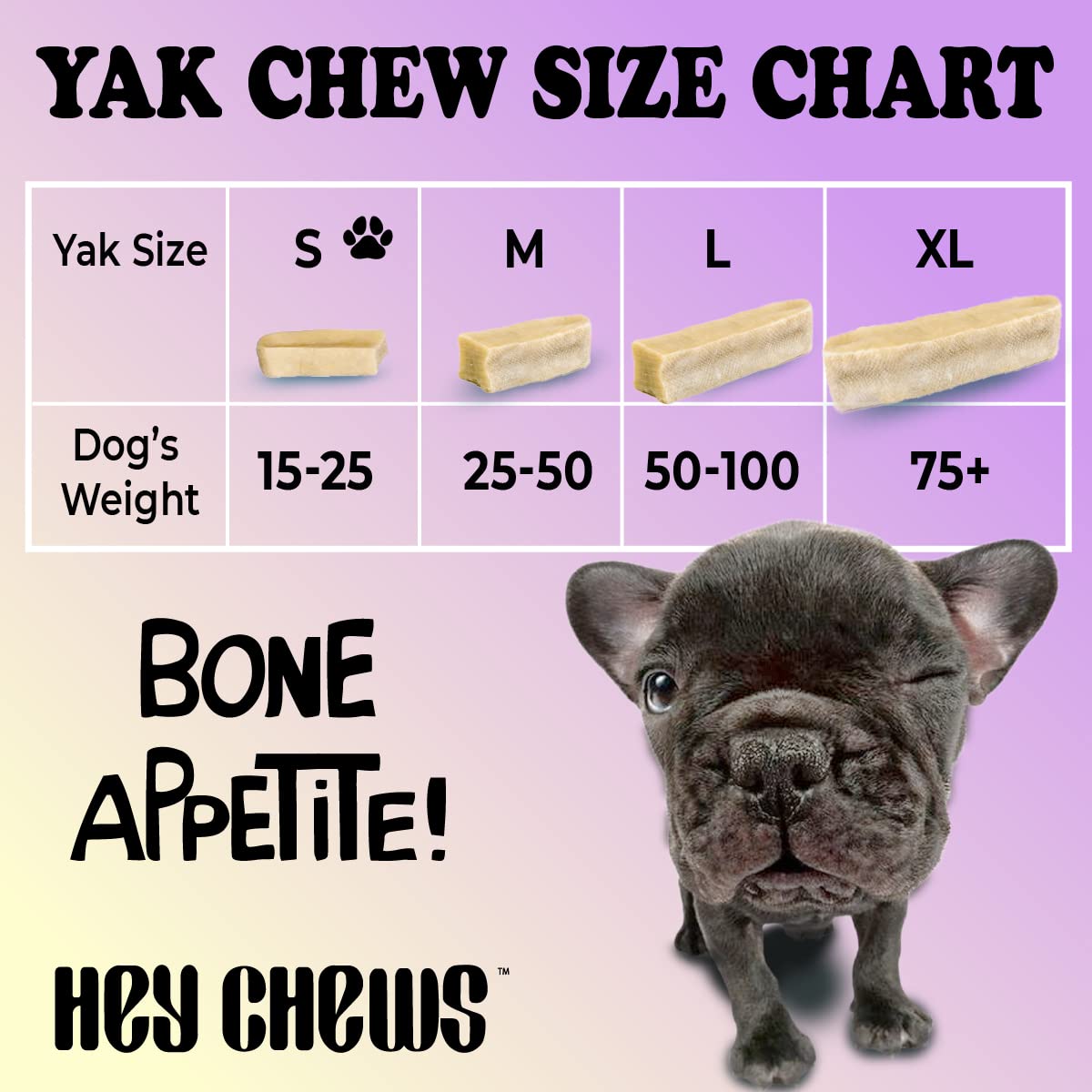 Himalayan Yak Cheese Dog Chews - X-Large Yak Chews, All Natural Dog Treats - Long Lasting, Easily Digestible and Rawhide Free – Yak Milk Bones for Dogs by HewChews(4pk)