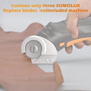 SOMOLUX WA2300 Blades Compatible with Worx ZipSnip Cordless Scissors Replacement Blades, Fits RC2600K, RC2601, RC2602, WX080L, WX081, WX082L, WX081L, WX745L.9 (5-Pack)