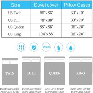 Custom Name Bedding Set, Custom Text Comforter Cover Full Twin Queen King, Custom Name Themed Bedding Personalized Name Duvet, Blanket With Name Decor for Bedroom, Ultra Soft Lightweight (Grey)