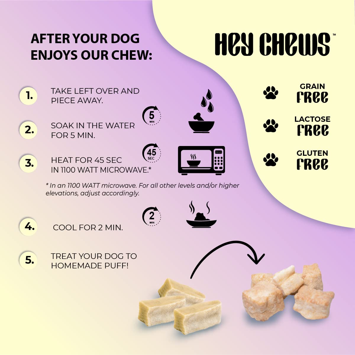 Himalayan Yak Cheese Dog Chews - X-Large Yak Chews, All Natural Dog Treats - Long Lasting, Easily Digestible and Rawhide Free – Yak Milk Bones for Dogs by HewChews(4pk)