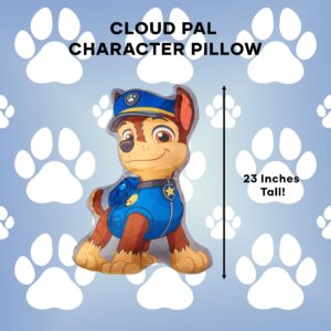 Northwest Paw Patrol Cloud Pal Character Pillow, 23", Chase