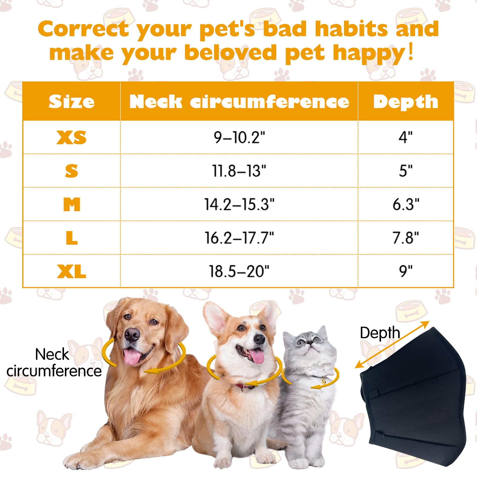 Apatal Dog Cone,Breathable Cone Comfy Dogs Cone Soft Lightweight Pet Recovery Collar for After Surgery Adjustable Protective Elizabethan Collar for Medium Large Dogs Cats (Extra Large)