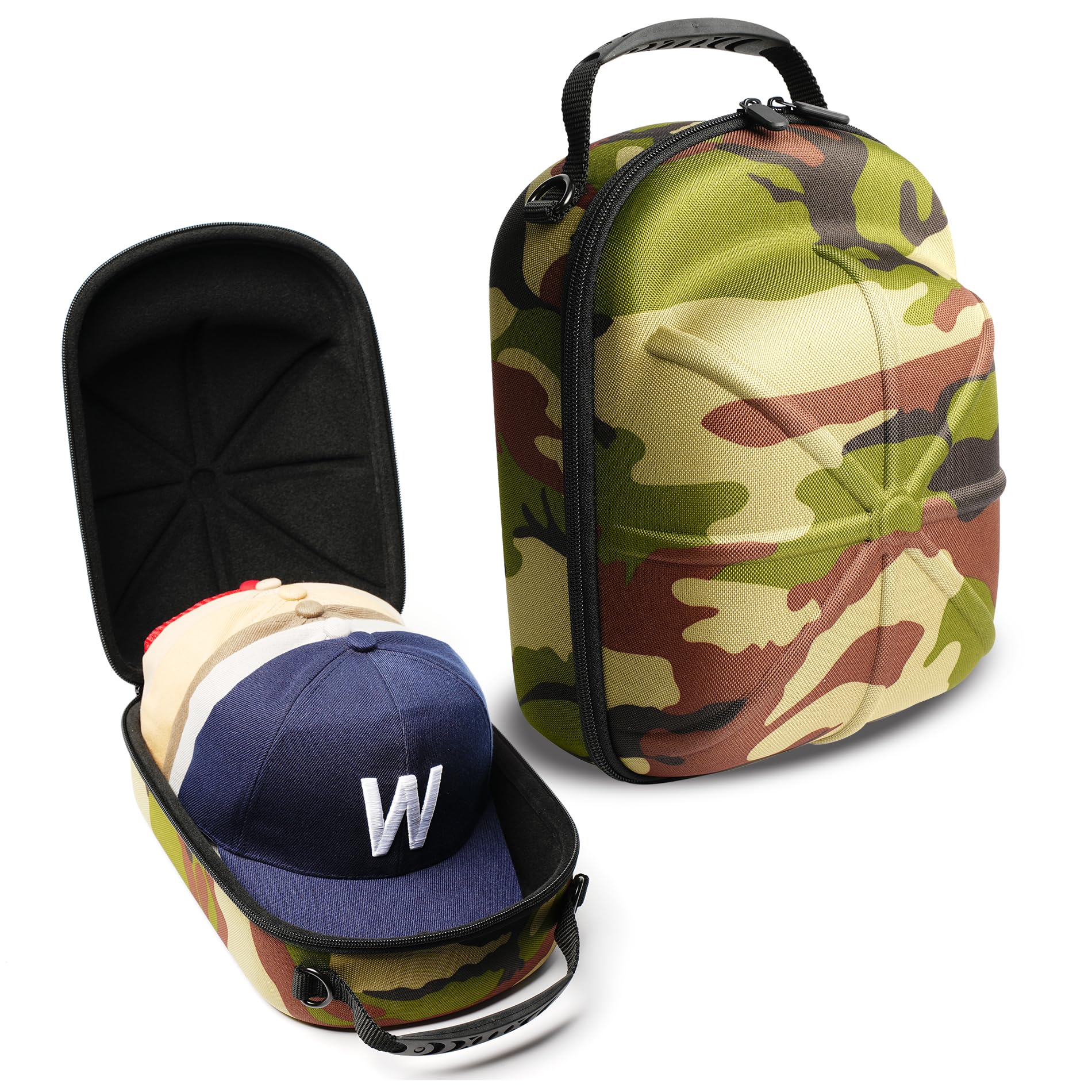 RIGICASE Hard Hat travel case, cap carrier, baseball cap travel case, hat holder Porta Gorras Para Hombre, Hat carrier organizer caps protector