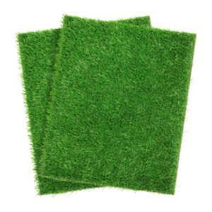 artificial grass pad 59"x 39.4" 1 pack, washable dog grass pee pads indoor outdoor potty training replacement turf mat for puppy, reusable realistic fake grass patch for dogs