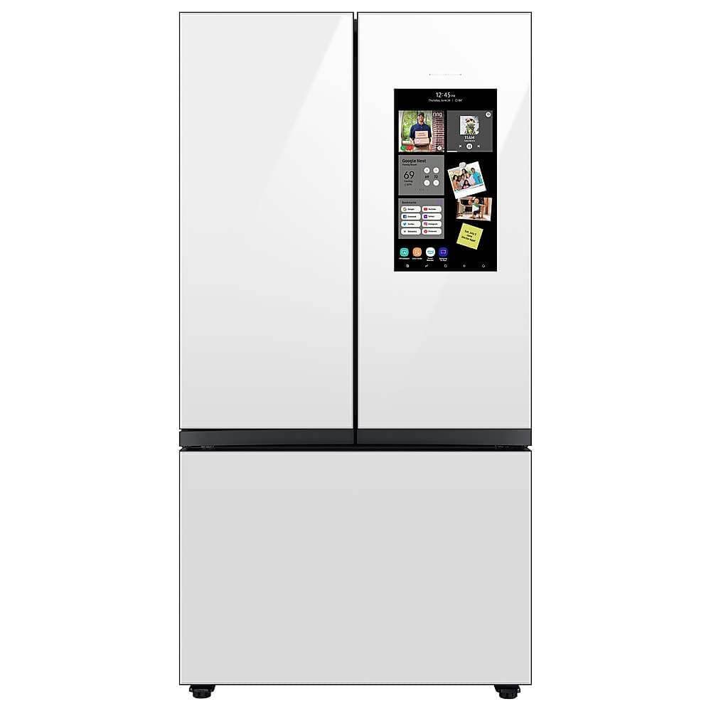 Samsung RAF18DU312 Bespoke 3-Door French Door Refrigerator Panel - Top Panel - White Glass