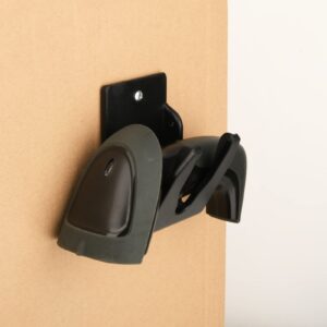 Universal Barcode Scanner Holder, Barcode Scanning Holder, Barcode Reader Holder Rack Bracket, Support Wall Mount/Suspension, Fit for Most Scanner Barcode Scanners (Style A: 90 x 68 x 75 mm)