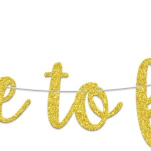 It's Time to Fiesta Banner, Wedding Engagement Birthday Bachelorette Party Decorations, Mexican Fiesta Theme Cactus Bridal Shower Party Decors, Cinco De Mayo Party Supplies Gold&Green Glitter