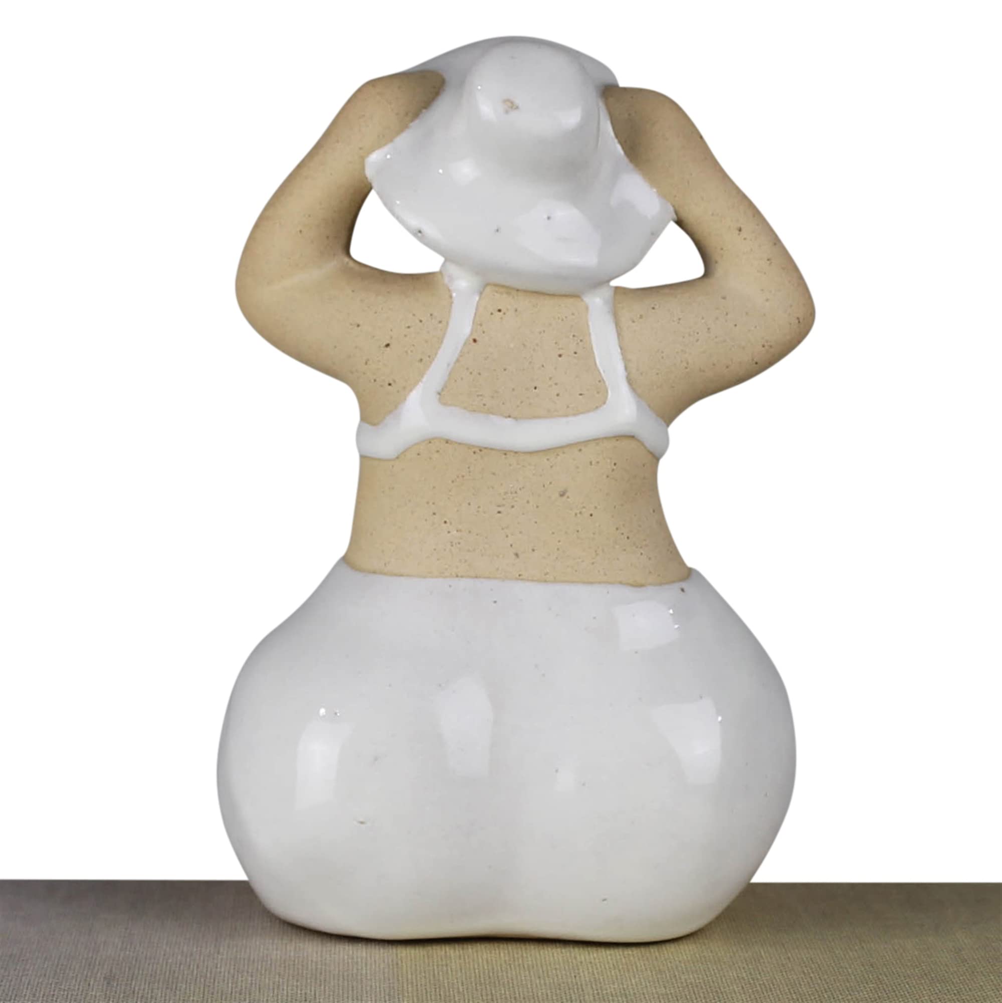 HomArt - Ceramic Shelf Ledge - Sun Bathing Lady