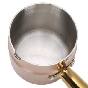 Stainless Steel Butter Warmer Measuring Pan, Thickened Milk Pot Butter Chocolate Melting Pot Sauce Pan for Restaurants Kitchens Supplies