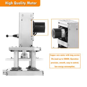 INTSUPERMAI Pizza Dough Press Machine Electric Pastry Machine 8.66" Diameter Commercial Pizza Dough Machine Tortilla Making Machine 120-240V