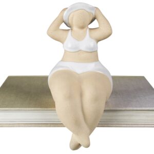 HomArt - Ceramic Shelf Ledge - Sun Bathing Lady