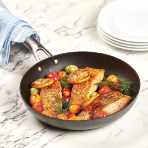 Emeril Everyday 8" (No Lid) Forever Fry Pan with Triple-Layer Non Stick Coating, Dishwasher Safe, Oven Safe up to 500 Degrees