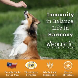 Wholistic Pet Organics Pure Colostrum - 1 Oz - Dog Allergy Relief & Itchy Skin Treatment, Senior Dog Supplements & Immune Support, Licking Paws Relief