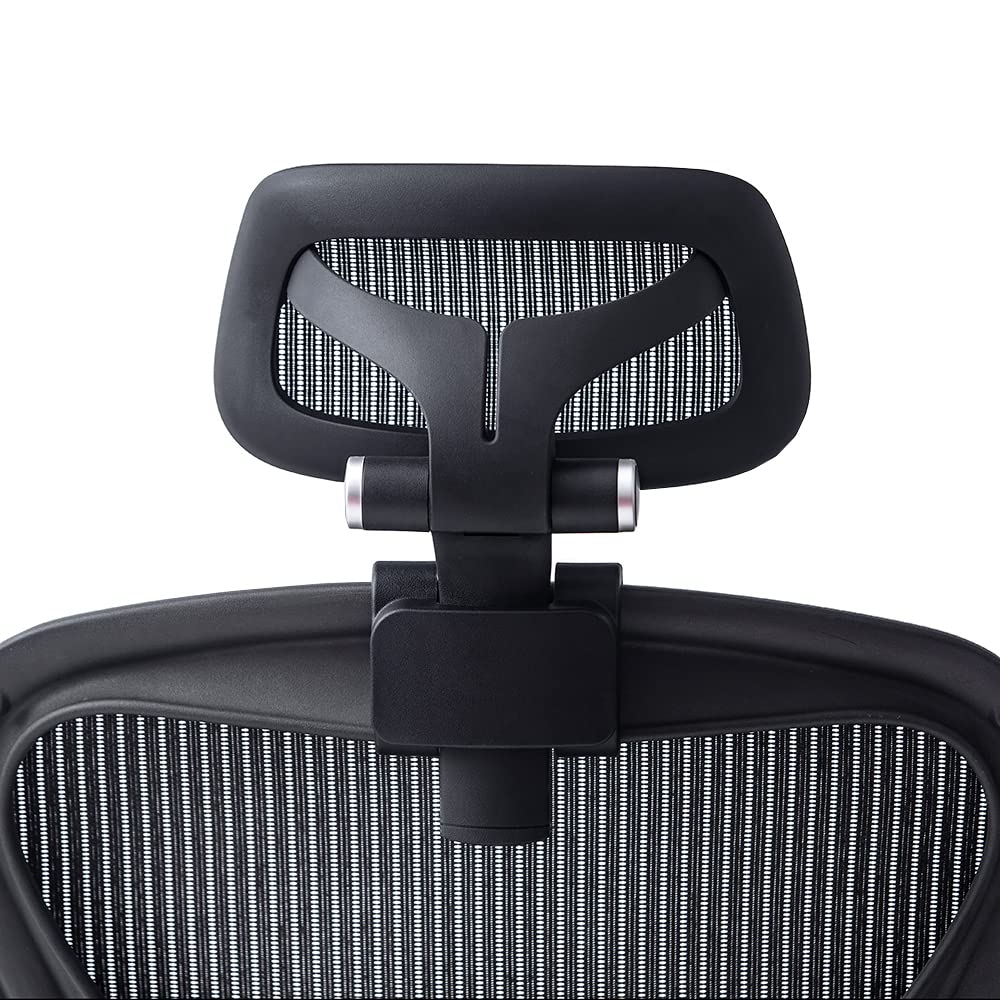 New Headrest for Herman Miller Classic and Remastered Aeron Office Chair Black/Graphite Headrest Only - Chair Not Included (for Classic Aeron)