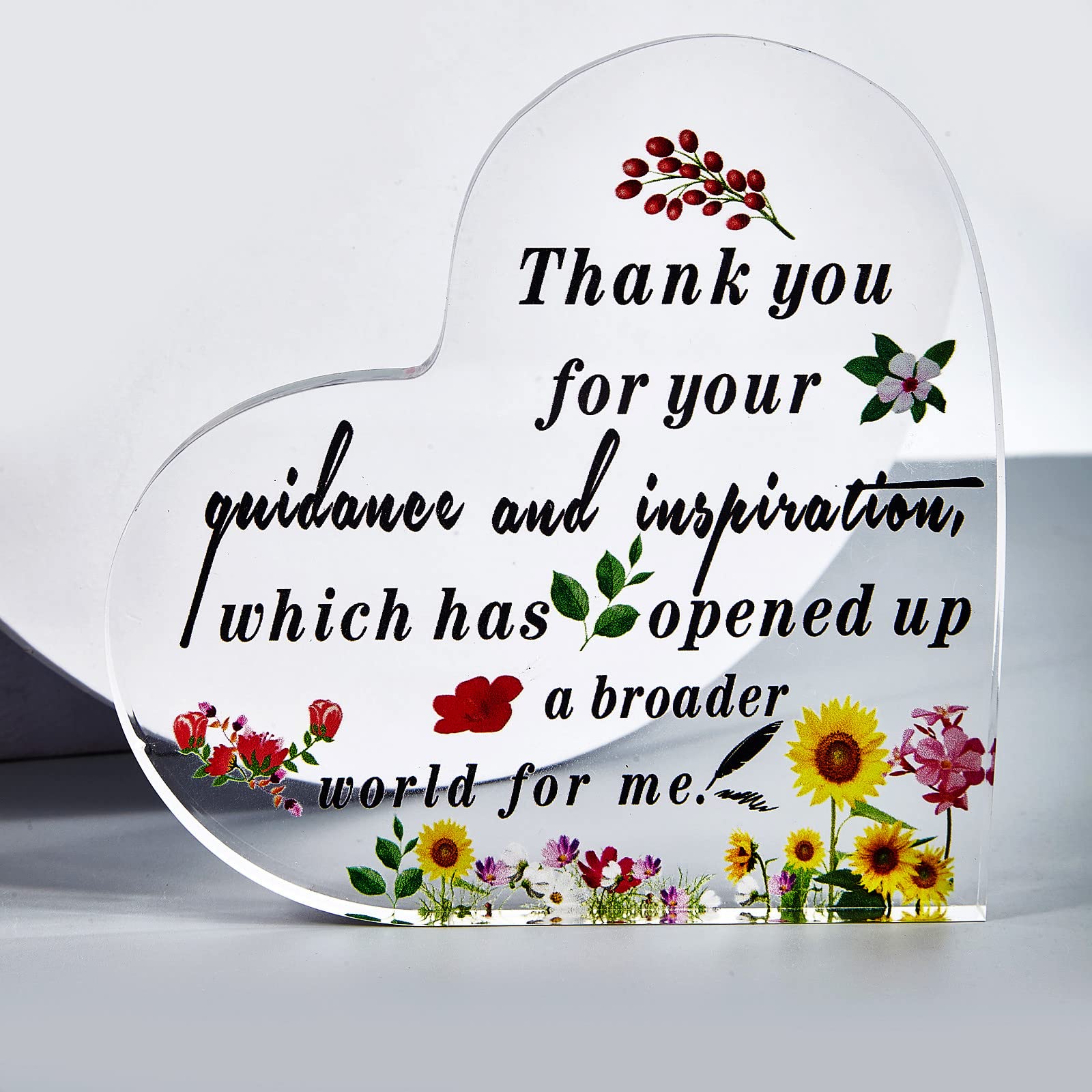 Artistic love shape for teacher gifts thank you gifts inspirational gift colleague gift office gift colleague resignation gift farewell gift friend thank gift nurse teacher souvenir thank parents gift