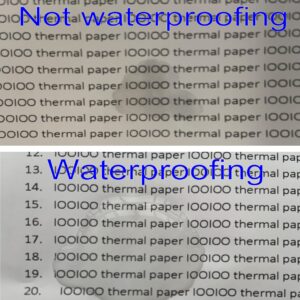 200 pages, thermal printer paper 8.5 x 11, letter, folded, continuous, perforated, quick dry for pen, not 3 proofing, BPA free. For IOOIOO, Peripage, Munbyn, Jadens, Hprt, Phomemo…(lasting 3 years)