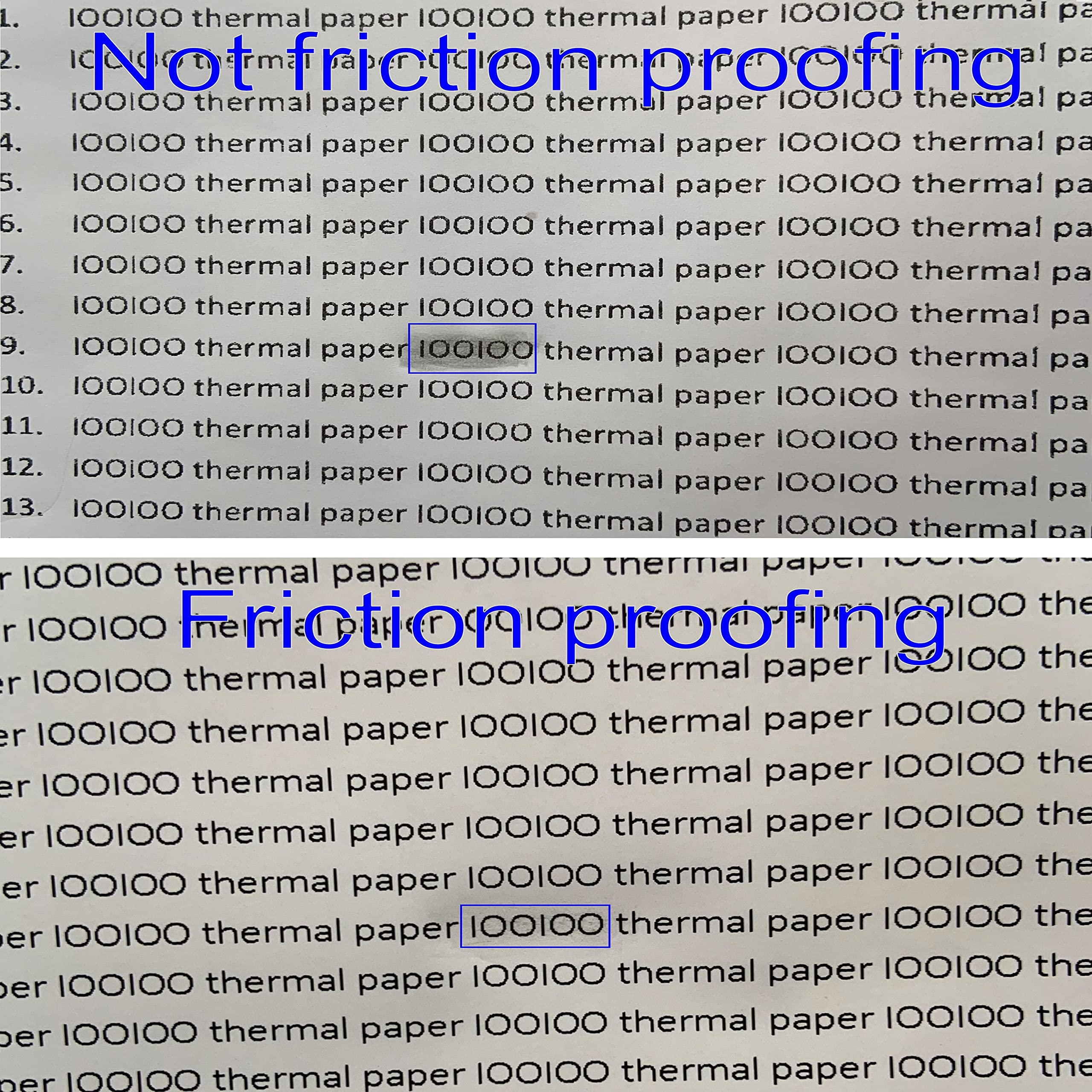 200 pages, thermal printer paper 8.5 x 11, letter, folded, continuous, perforated, quick dry for pen, not 3 proofing, BPA free. For IOOIOO, Peripage, Munbyn, Jadens, Hprt, Phomemo…(lasting 3 years)