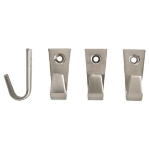 IKEA - BLECKA Hook, nickel plated (X4) 1 1/2"