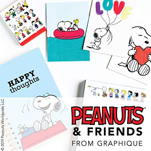 Graphique Peanuts™ Gift Labels | 52 Self-Adhesive Christmas Stickers | 13 Designs with Red Foil Accents | to and from Names | for Holiday Wrapping Paper & Gift Bags