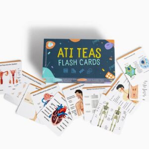 ATI TEAS 7 Flashcards - TEAS Test 7th Edition 2024-2025 Study Guide Nursing, Includes Practice Test Questions with Explained Answers for The Test of Essential Academic Skills Edition 7