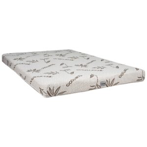 recpro rv hide a bed memory foam mattress upgrade gel infused cooling top with bamboo ticking. (65" hide-a-bed 48" x 71" mattress)