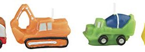 Construction Vehicles Birthday Candles by Wilton