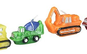 Construction Vehicles Birthday Candles by Wilton