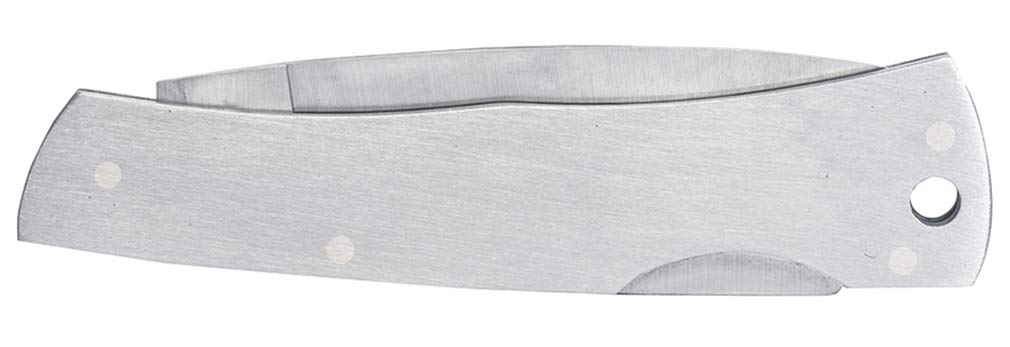 Case WR XX Pocket Knife Brushed Stainless Executive Lockback Item #004 - (M1059L SS) - Length Closed: 3 1/8 Inches