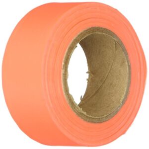 irwin tools strait-line flagging tape, 150-foot, glo-orange (65602)