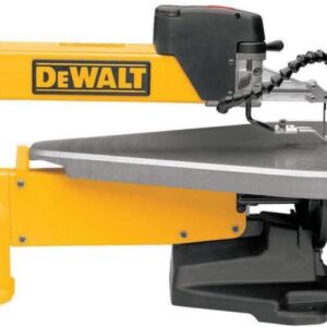 DEWALT Scroll Saw, 1.3 Amp, 20 in Steel Blade, With Variable-Speed Trigger, For Precise Cuts (DW788)