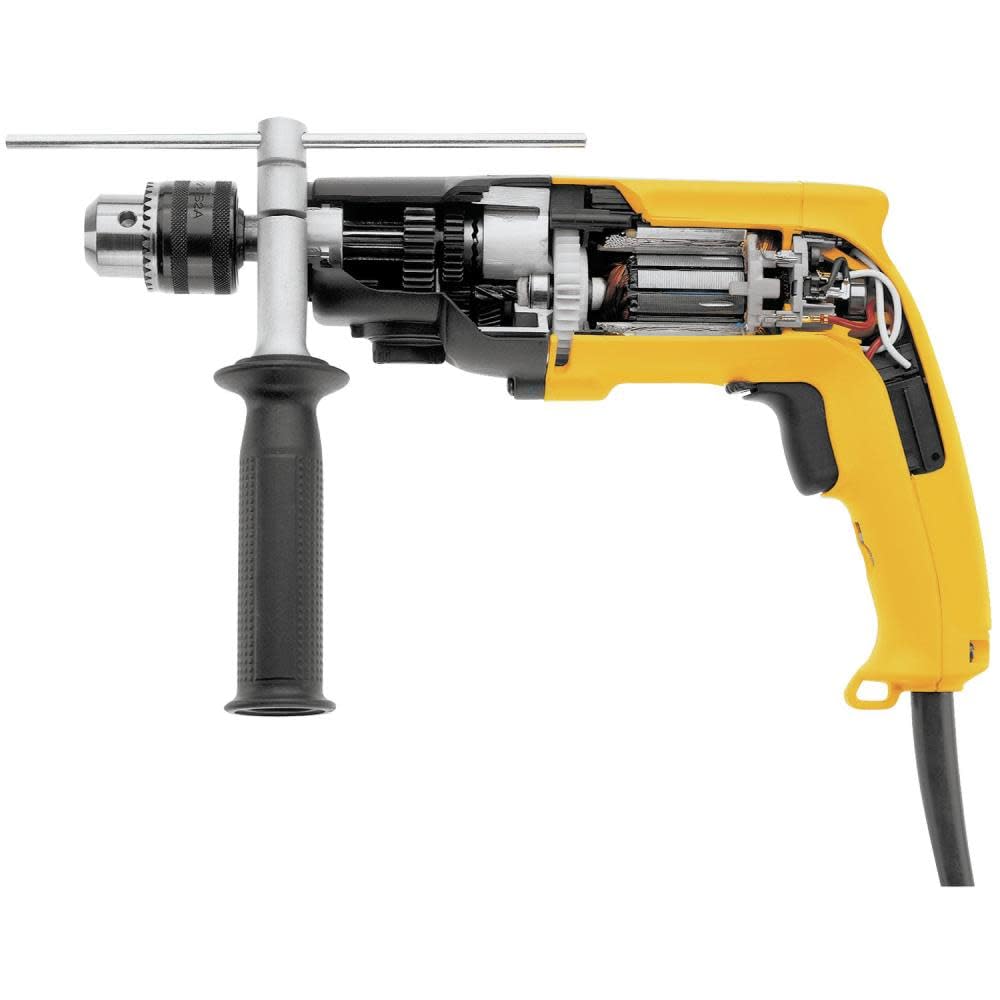 DEWALT Hammer Drill, 1/2-Inch, 7.8 -Amp, Dual Range (DW505)