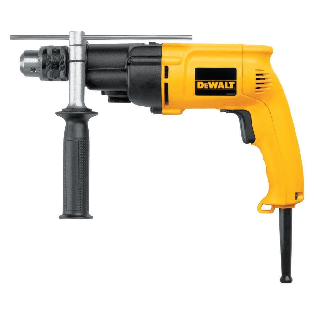 DEWALT Hammer Drill, 1/2-Inch, 7.8 -Amp, Dual Range (DW505)