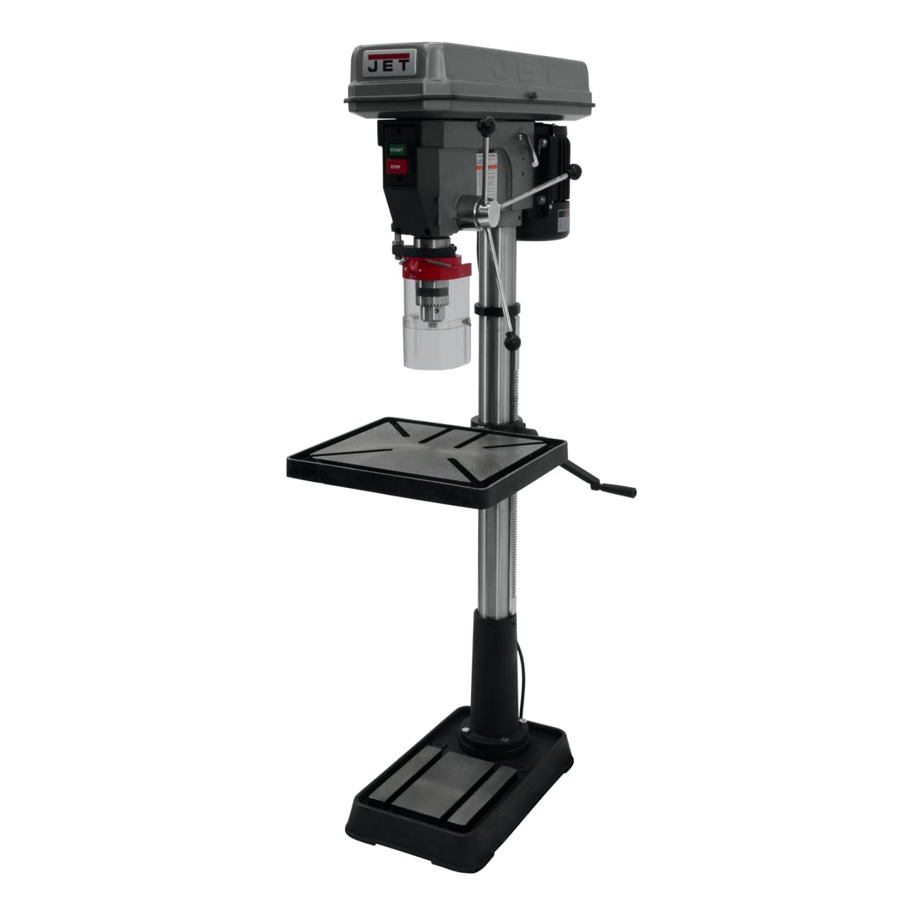 JET 20-Inch Step-Pulley Floor Drill Press, 1-1/2 HP, 1Ph 115/230V (JDP-20MF)