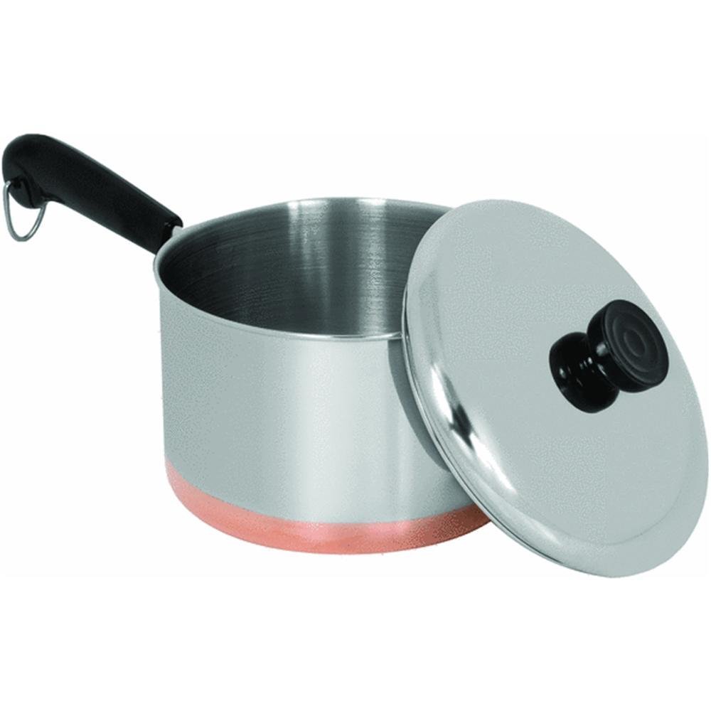 Revere Line 3-Quart Covered Saucepan