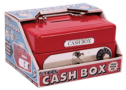 Schylling Locking Cash Box Red, 1 EA