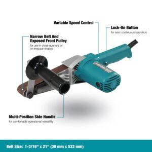 Makita 9031 1-1/8" x 21" Belt Sander