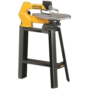 DEWALT Scroll Saw, 1.3 Amp, 20 in Steel Blade, With Variable-Speed Trigger, For Precise Cuts (DW788)