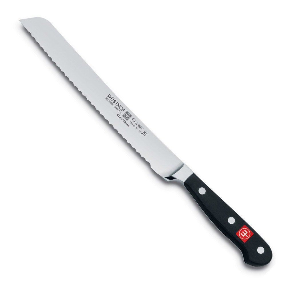 Wusthof Classic High Carbon Stainless Steel Bread Knife, 8 Inch