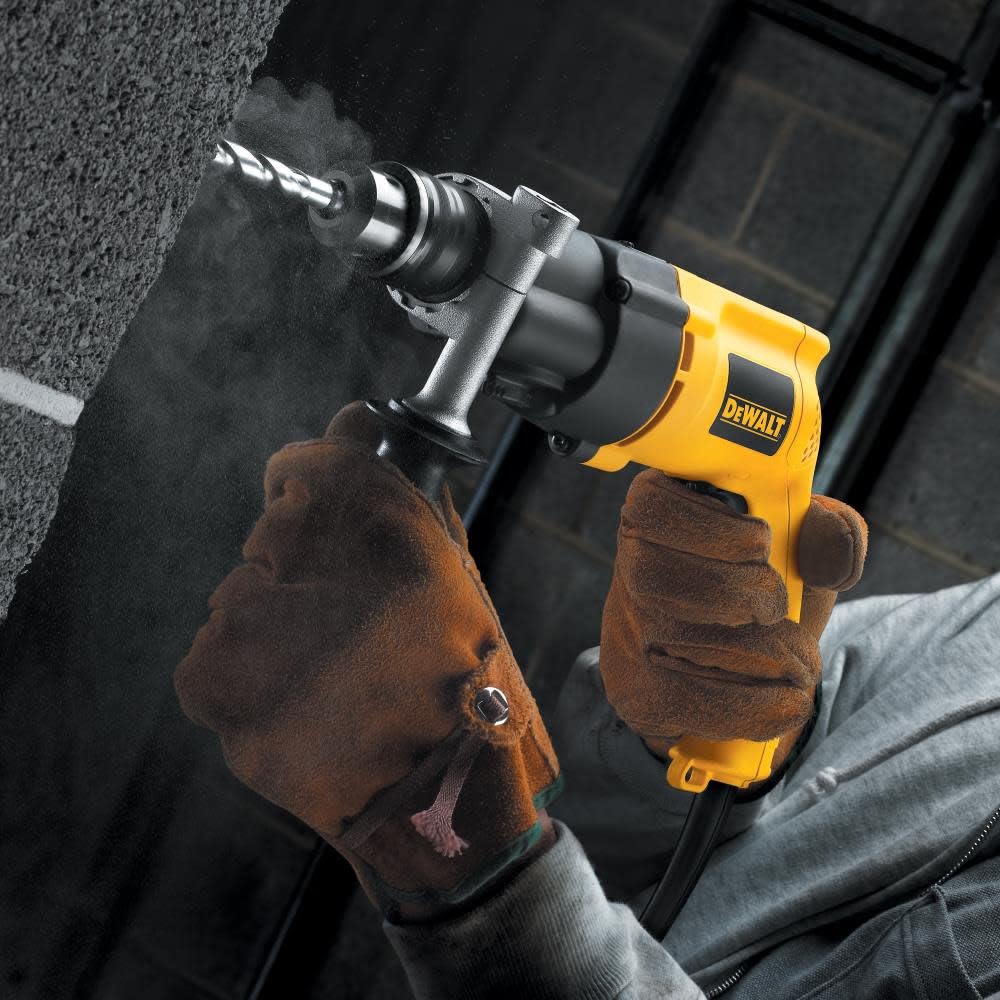 DEWALT Hammer Drill, 1/2-Inch, 7.8 -Amp, Dual Range (DW505)