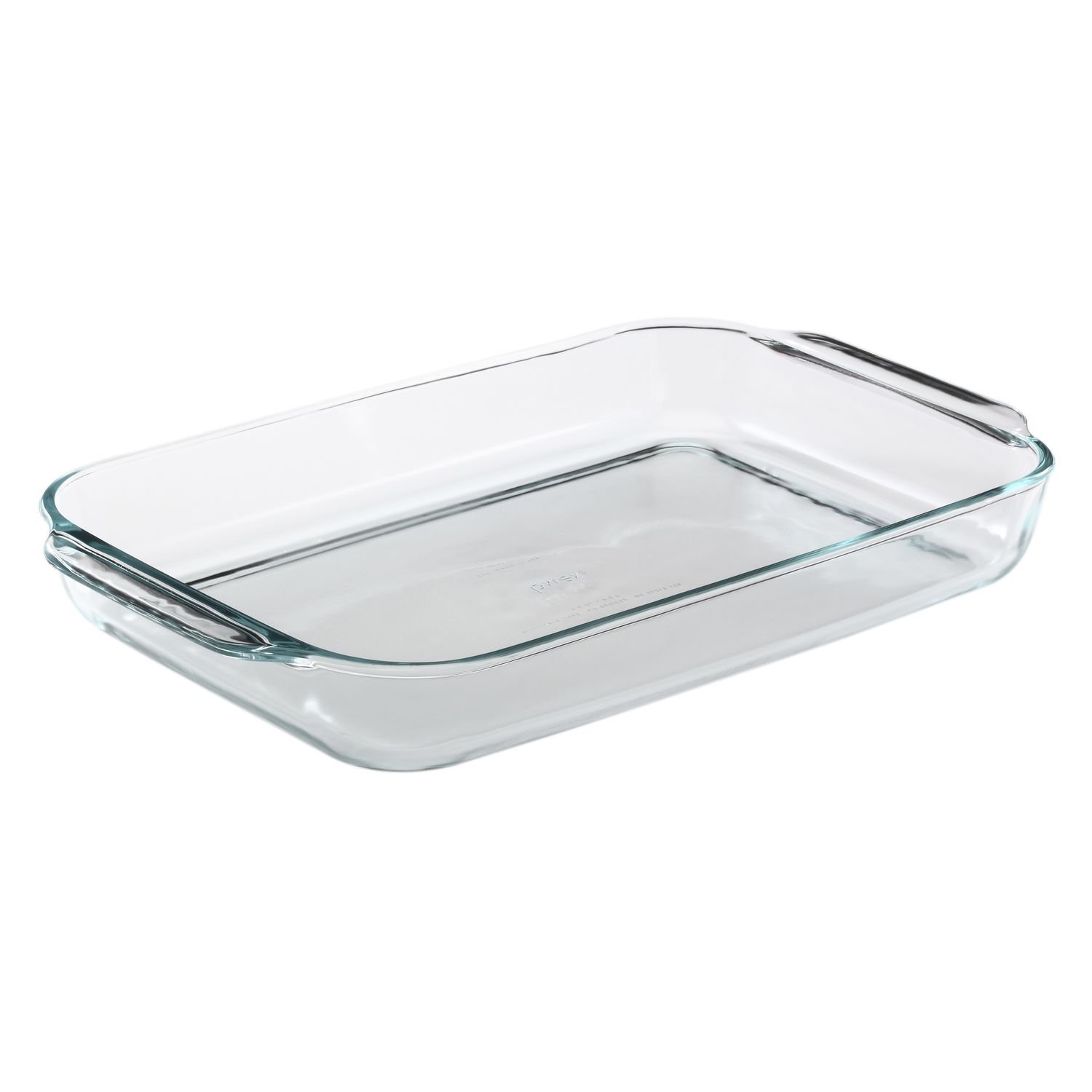 Pyrex Bakeware 4.8 Quart Oblong Baking Dish, Clear