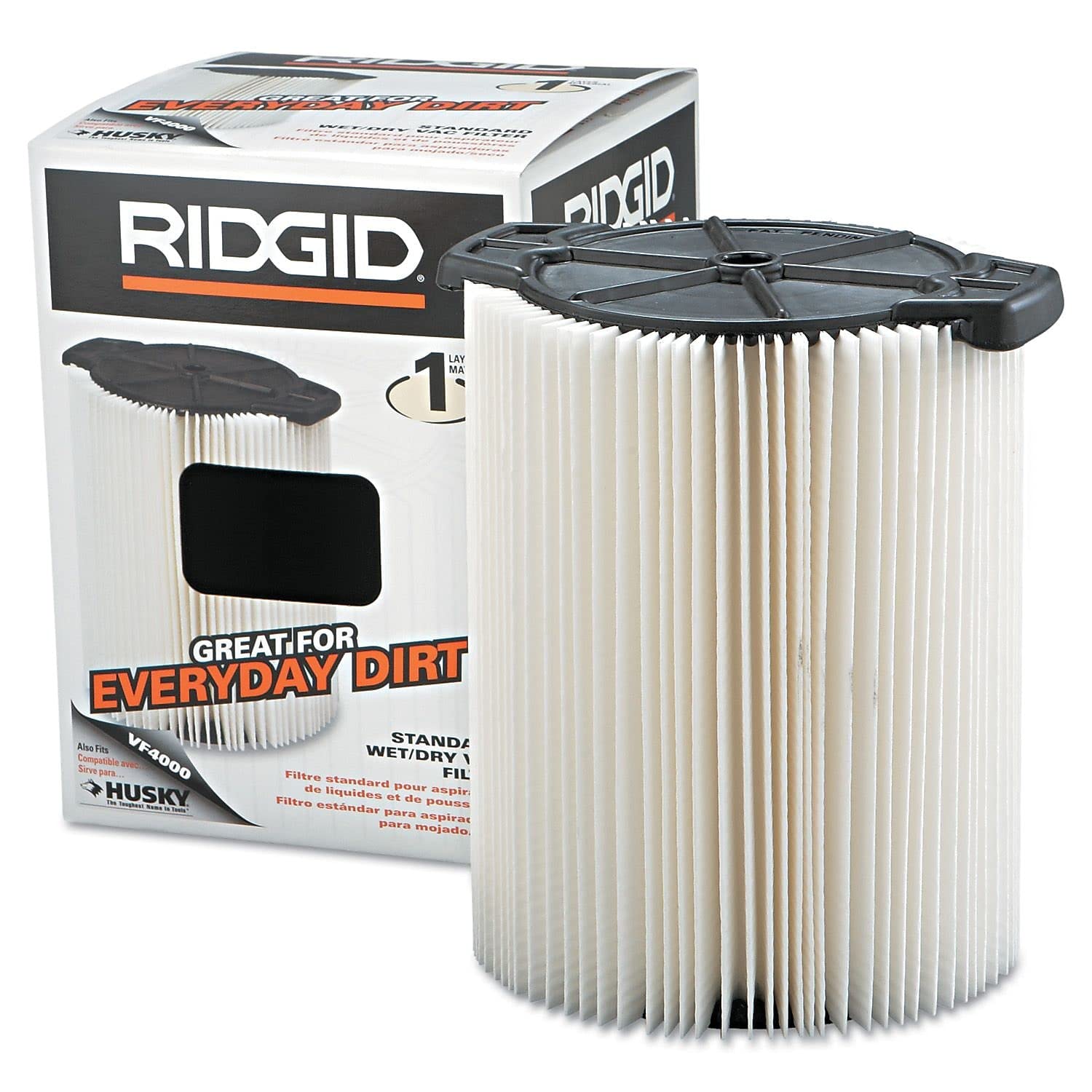 RIDGID VF4000 Standard Filter for Wet/Dry Vac