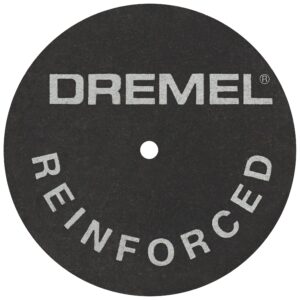 Dremel 426 Fiberglass Reinforced Cut-Off Wheels 1-1/4" Dia., .045" Thick, Black